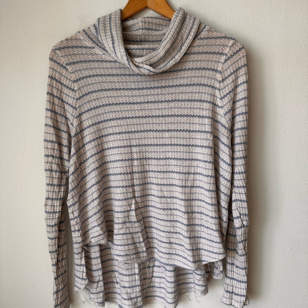 We The Free Drippy Thermal Striped Sweater - Picture 3 of 13